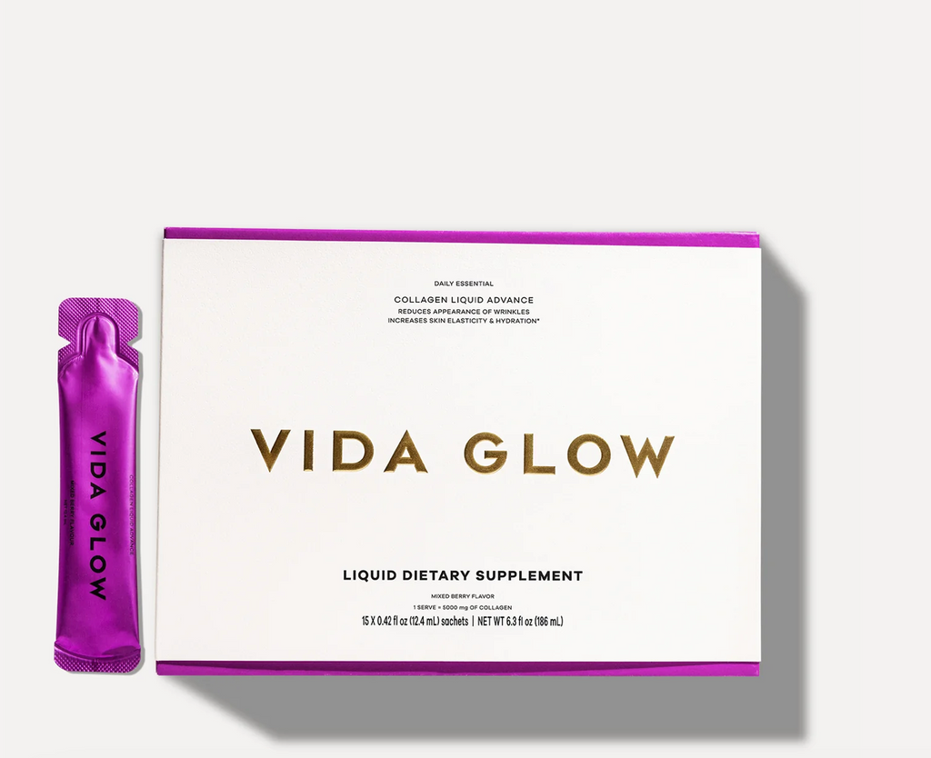 VIDA GLOW - COLLAGEN LIQUID ADVANCE LIQUID COLLAGEN SUPPLEMENT - MIXED BERRY