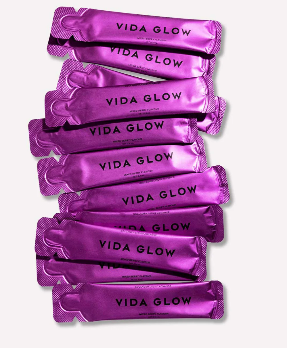 VIDA GLOW - COLLAGEN LIQUID ADVANCE LIQUID COLLAGEN SUPPLEMENT - MIXED BERRY