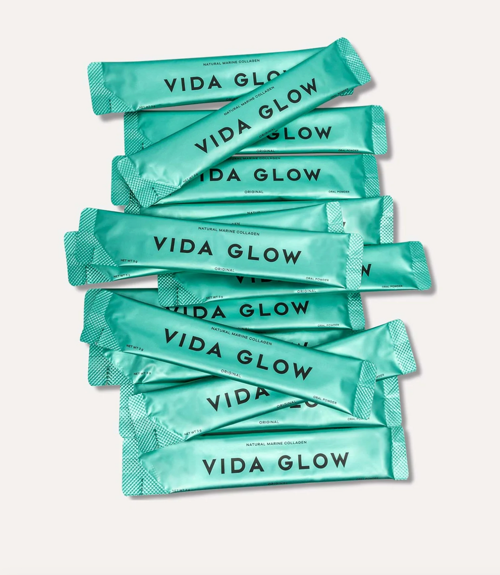 VIDA GLOW - NATURAL MARINE COLLAGEN SACHETS - ORIGINAL FLAVOR