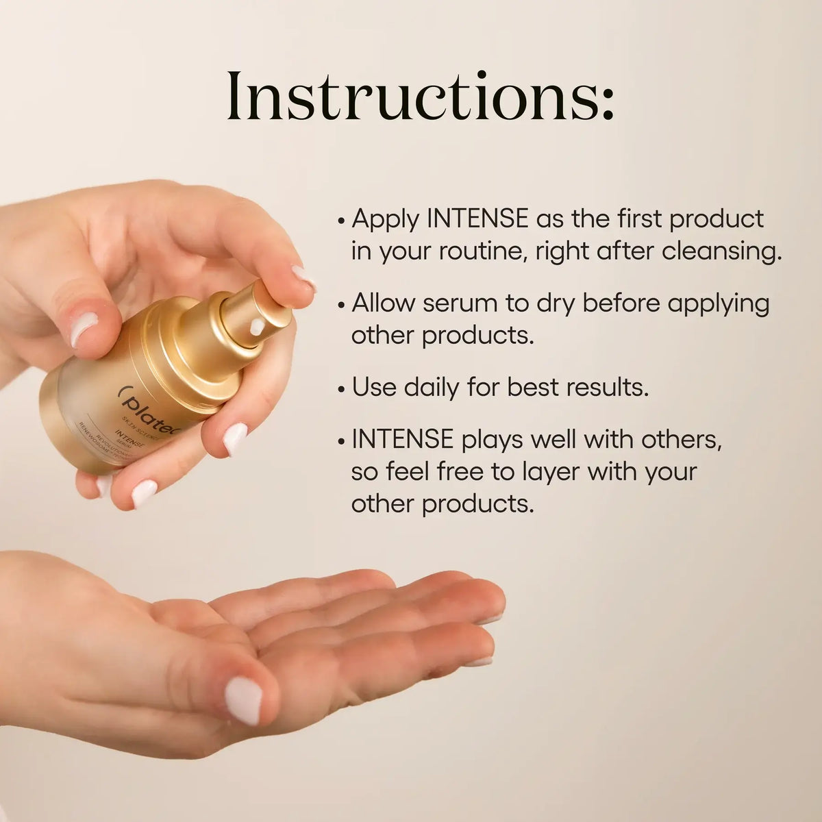 Plated Intense Serum view 5